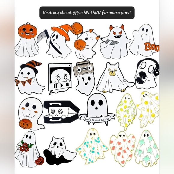 Nightmare Before Christmas Sally & Jack Enamel Heart Pin - Picture 5 of 6